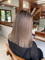 デプト 武蔵浦和(DEPT)&nbsp;ストレートミディアム×バレイヤージュ