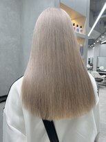 ヘアサロン ドット トウキョウ カラー 町田店(hair salon dot. tokyo color) デザインカラー/レイヤーカット/ウェットヘア/オリーブベージュ