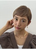 大人可愛いベリーショート