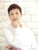 リベーヌプラス 絶壁解消/ひし形/くびれ/斜めバング/60代50代40代/ミセスヘア