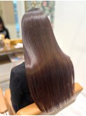 毎日アイロンするよりツヤツヤ♪髪質改善ストレート◎