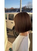 20代30代40代♪大人かわいい小顔ショートボブ☆シースルー前髪