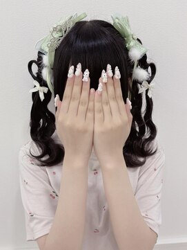 リルミー(Lilme) 可愛い飾りたっぷりハートツインテール*まゆ