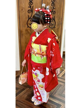 アヴァンセ(AVANCER) 七五三　　着付けヘアセット