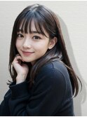 韓国風ゆるふわクビレヘア