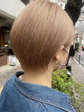 エトラ 渋谷店(etora) マッシュショート　ブロンドカラー
