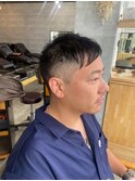 MEN'S HAIRアッシュブラックベリーショートダークアッシュ