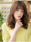 外国人風バレイヤージュこなれ感セミディh3戸田公園20代30代40代