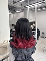 アライブ ハラジュク(ALIVE harajuku) 【ALIVE 夕貴】レッドグラデーションカラー♪