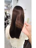 ペイジヘアー(paige hair)&nbsp;綺麗に伸ばせる酸熱シルクストレートハイロング前髪あり