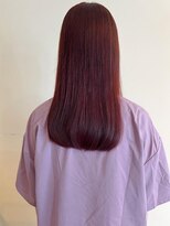 トップヘアー アヴェニュー 刈谷(TOPHAIR Avenue)&nbsp;ブリーチなし、ピンクブラウンカラー