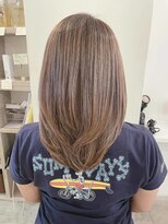 キミドリ(KIMIDORI) 白髪ぼかしハイライトひし形レイヤー【KIMIDORIスタッフ募集中】