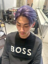 キング 楠葉店(K!ng)&nbsp;波巻きツイストスパイラルパーマ/フェザーパーマ/眉毛/メンズ