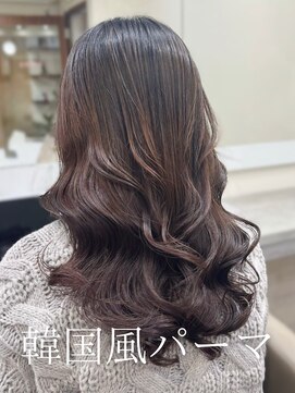 アミー 池袋(Ammy) himeri/韓国風パーマ/コテ巻き風パーマ/レイヤーカット/池袋