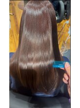 ムーン 仙台一番町店(OON) ハッシュカット/レイヤーボブ/カシスレッド/ピンクブラウン