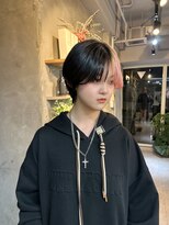 フォート(FORT)&nbsp;m47_ピンク/ツートンカラー/ショートカット/デザインカラー