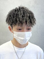 ルースト 西院店(ROOST)&nbsp;縦落ちツイストパーマ/ショートマッシュ