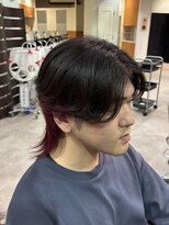 アウラ(AURA)&nbsp;インナーカラーレッドウルフ