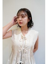 アピッシュ 国分寺(apish) コテ巻き風ボブパーマ