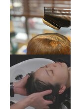 1・2月限定  セルフドライ リタッチカラーorヘッドスパ45分 ￥3960