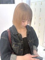 フウ(fuh)&nbsp;ミルクティーベージュ/ミルクティーカラー/ベージュカラー/ボブ