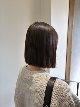 バンブーグラス(Bamboo grass) 髪質改善酸熱トリートメント×タッセルボブ