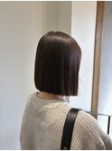 髪質改善酸熱トリートメント×タッセルボブ