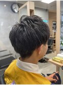 men's/メンズ/スパイキーショート/フェード/ニュアンスパーマ
