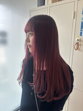 エース 糸島店(ase.) ブリーチなしwine red！