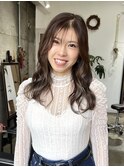 ハンサムショートレイヤーカットミルクティーベージュハイトーン