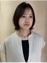 ヘアアーツ ブルーム(hair art's BLOOM) ニュアンスラインボブ。