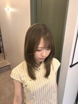 ベンジー 横浜店(benji) wolfcut×Olivebeige