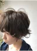カミイロモノコト★無造作 外ハネショートボブ
