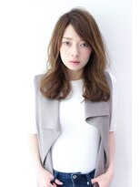 ミニヨン バイ ハピネス 高の原店(mignon by Happiness) 20代30代40代流し前髪カジュアルロングデジタルパーマ奈良清水