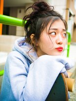 リリアン 青山(relian) インナーカラーでアップにするとこなれ感UP♪