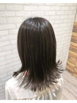 ヘアメイク シュシュ(Hair make chou chou)&nbsp;グレージュハイライトロブ【chou-chou 北林夏実】