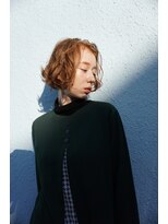 ミューズ バイ ケンジ(MUSE by KENJE) ショート × 切りっぱなし × ボブ × 須川勇歩