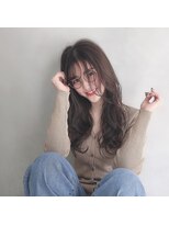 インビテーション(invitation)&nbsp;【invitation】シースルーバング×透明感アプリエカラー＠マイコ