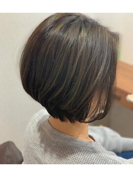 美容室 ルアル 市原市八幡宿店(Luar) ハンサムショート×グレージュハイライト☆