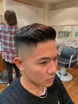 グルーマーズトウキョウ(GROOMER/S TOKYO) ショートパートスタイル　フェード【HOMME HAIR ZERO伊藤】