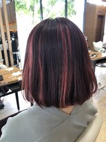 ベルポートヘア(Bellport hair)&nbsp;ピンクメッシュカラー