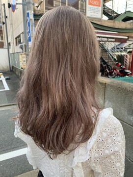 ハブ(hub) くすみベージュ