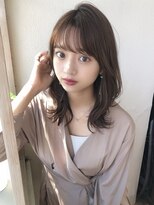 アフロート ディル(AFLOAT D'L) 【山口祥】シースルーバング小顔ヘア大人かわいい20代30代40代◎