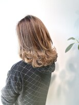 ミチ(mich) おしゃれ白髪カラーバレイヤージュ◎20代30代40代