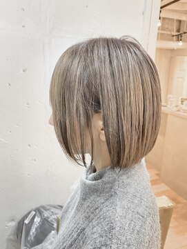 ヘアーワークス ヘルム 渋谷店(HAIR WORKS HELM) [HELM渋谷］ふんわりカールヘルシースタイルショコラアッシュ83