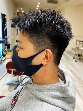 ヘアースタジオ アール(Hair Studio R) スタイリング簡単♪爽やかビジネス刈り上げハンサムショート