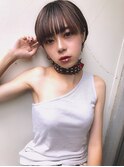 耳掛けショートくすみカラー[TiTi_栗林れい]