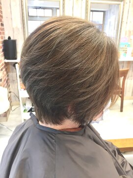 ヘアサロン カラーラ 亀有店(Color-ra) ショートボブ