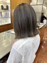 カッツ 元町店(CUT S)&nbsp;ハイライト×オリーブカラー