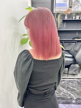 チュダック(ChuDuck) 韓国風《カシスピンク》ブリーチ/ケアブリーチ/ダブルカラー